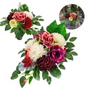 Komplet nagrobny z chryzantemą i magnolią LZ45